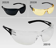 Bügel-Schutzbrille BOLLÉ mit farblosen, kratzfesten, beschlagfreien Polycarbonatscheiben