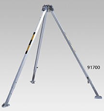 Trepied Dreibeinstütze 3M aus Aluminium