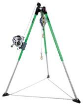 Advanced Dreibein 3M aus Alu,4-Kantrohr und Stahl, Höhe: 2,13 m
