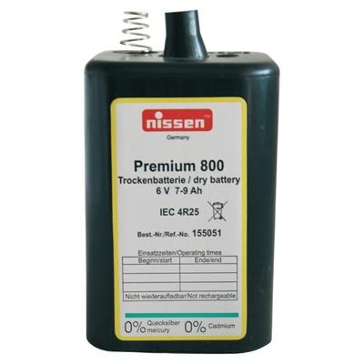 6 Volt Batterien Premium 800, 7-9Ah