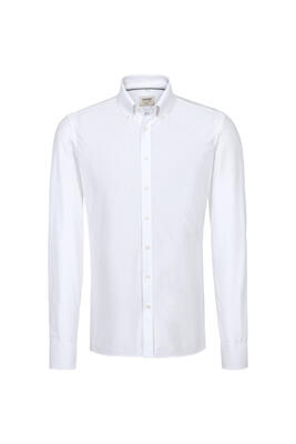 130-Hemd Natural Stretch Regular