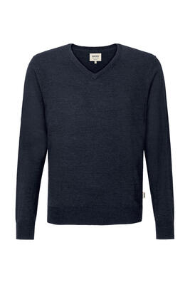 144-V-Pullover Merino Wool