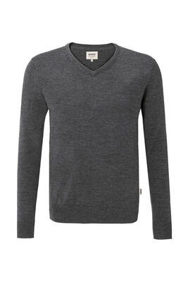 144-V-Pullover Merino Wool
