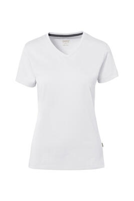 169-Damen-V-Shirt Cotton-Tec