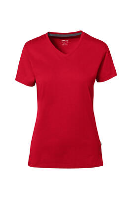 169-Damen-V-Shirt Cotton-Tec