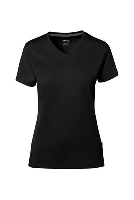 169-Damen-V-Shirt Cotton-Tec