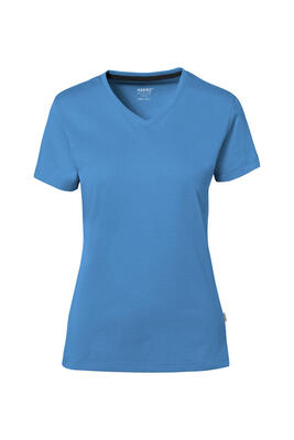 169-Damen-V-Shirt Cotton-Tec