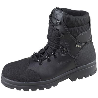 Bau-Sicherheitsschuh ROBUSTA aus schwarzem Rindsleder, Gore-Tex Membrane